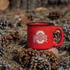 Rico Industries NCAA Ohio State Buckeyes Red 12oz Laser Engraved Campfire Mug view 3