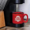 Rico Industries NCAA Ohio State Buckeyes Red 12oz Laser Engraved Campfire Mug view 4