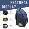 Apex Outdoors Disc Golf Bag, Large Disc Golf Backpack Holds Over 21 Discs, Durable & Lightweight with Multiple Storage Pockets view 4