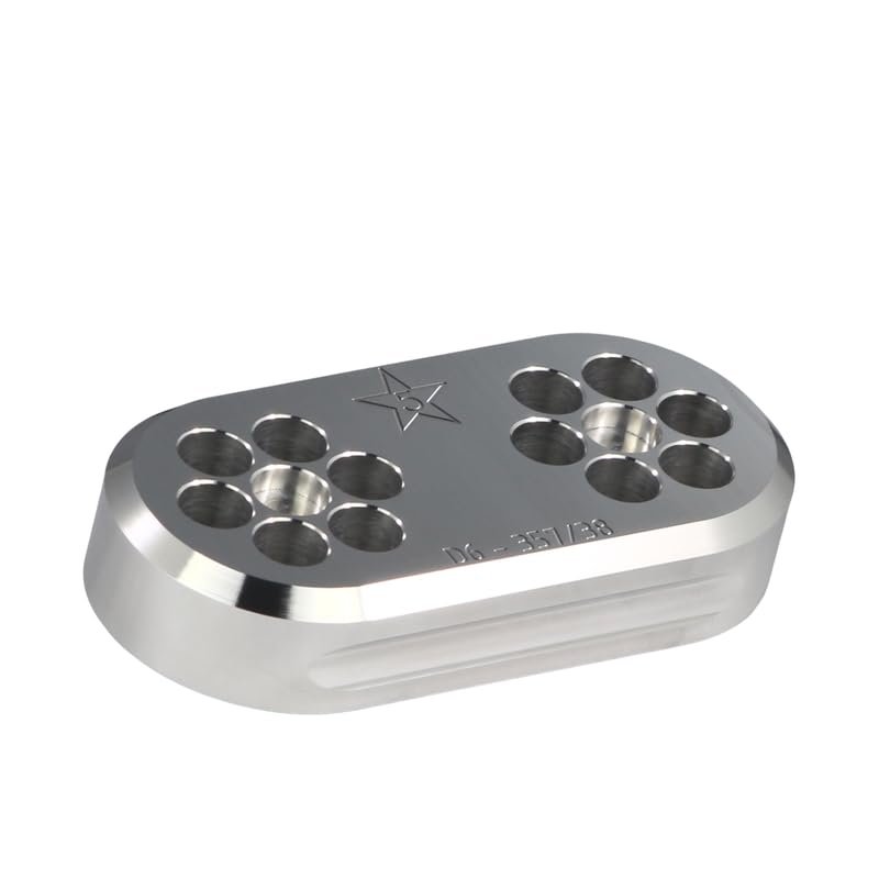 5 Star D6-357/38 Bedside Block fits Colt Detective Special, Cobra, Agent, Diamondback, Magnum Plus, King Cobra (2019 and Newer), Kimber K6s, Taurus 856, and Diamondback SDR