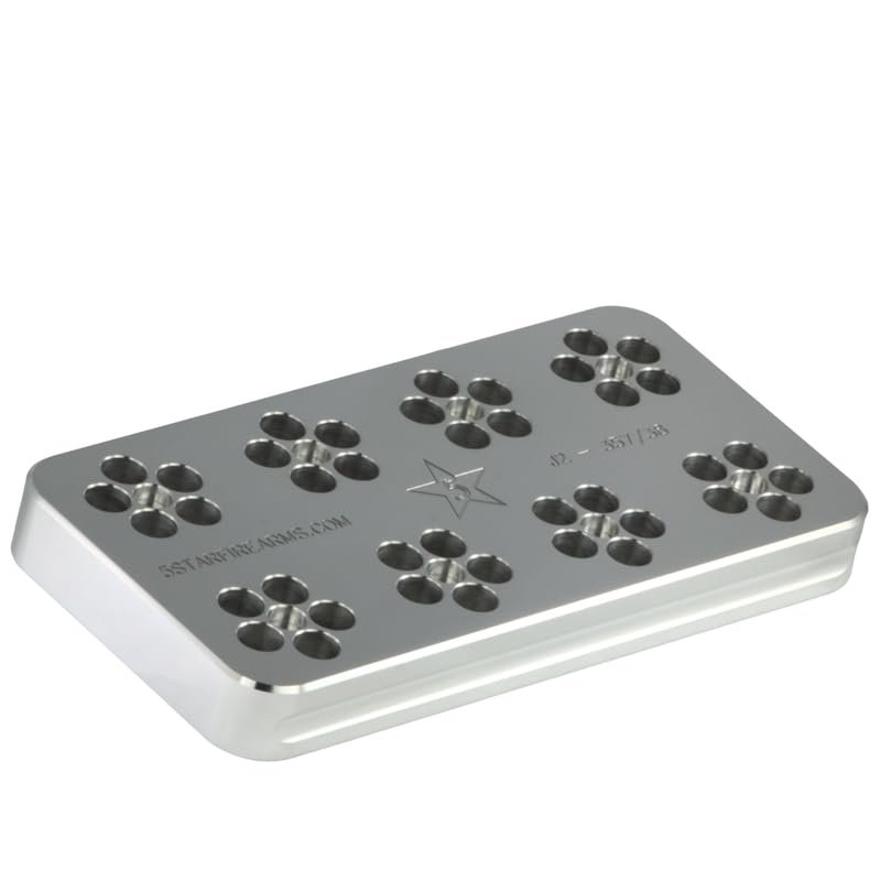 5 Star J2-357/38 Range Block fits Ruger LCR, Smith & Wesson 36, 42, 60, 340, 360, 640, 642, Bodyguard, and Airweight variants: 36, 37, 38, 42, 48, Charter Arms .38 Special