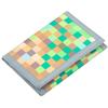 Lamiza Kids Wallet for Boys Girls Teens Trifold, Canvas Toddler Wallet for Boys, Cute Zipper Wallets Youth with Coin Pocket Card Holders, Novelty Wallets for Childrens Birthday Gifts (Chequers) view 1