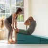 Avana Reach Super Ramp - Convertible Bed Bench with Slip Cover for Yoga & Massage, Microvelvet Blue view 3
