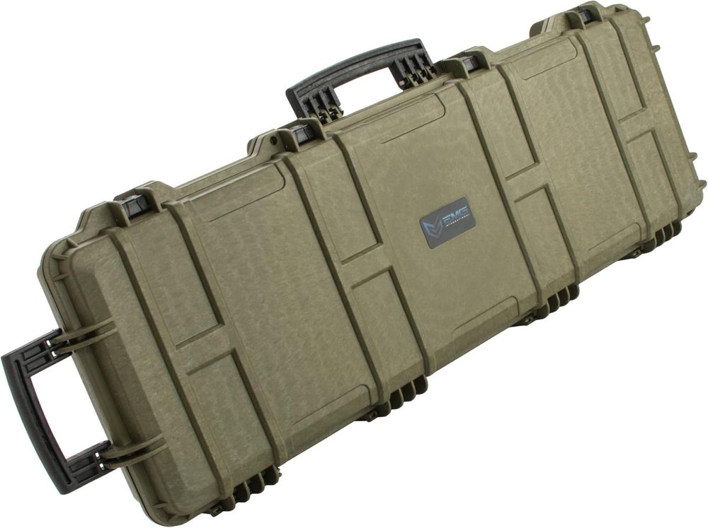 Evike EMG Transporter Lockable 42" Hard Case w/low-profile wheels & PnP foam (Color: Mil-inspired Green)