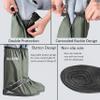 MLUUHK Rain Shoe Covers, Reusable Waterproof Rain Cover for Shoes, Non-Slip PVC Snow Boot Covers for Men and Women (Green, XXL) view 2