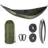 Camping Hammock Lightweight Compact Hammock for Camping Youth Camp with Mosquito Net Portable Hammock Tent for Indoor & Outdoor 114x55x39-Inch Black
