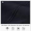 TBMPOY Women's Capri Pants Lightweight Quick Dry Hiking Cargo Pockets Casual Water Resistant Travel Cropped Cotton Navy Blue 2XL view 4