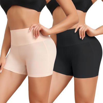 JOYSHAPER Shapewear Shorts for Women Under Dress Body Shaper Slip Shorts Underwear Compression Boyshorts Panties