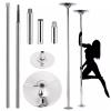 JXYQZD 45mm Professional Dance Pole, Portable Spinning & Static Stripper Pole Uses for Physical Exercise at Home Club Bar Gym, Fitness Dancing Pole Kit view 1
