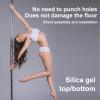 JXYQZD Pole Dance Pole for Home, Removable Spinning Static Dancing Pole, Adjustable Height for Home Bedroom Apartment Club, Loads 440lbs view 2