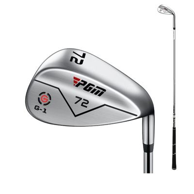 Premium Lob Wedge for Men Women Golf Sand Wedge - 72D High Loft Golf Club Wedges with CNC Textured Bunker for Improved Shots (Silver,72D)