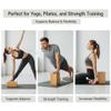 SUPVOX Natural Bamboo Block - Lightweight Yoga Brick for Stability, Stretching & Alignment - Smooth, Non-Slip Surface, Easy to Clean view 4