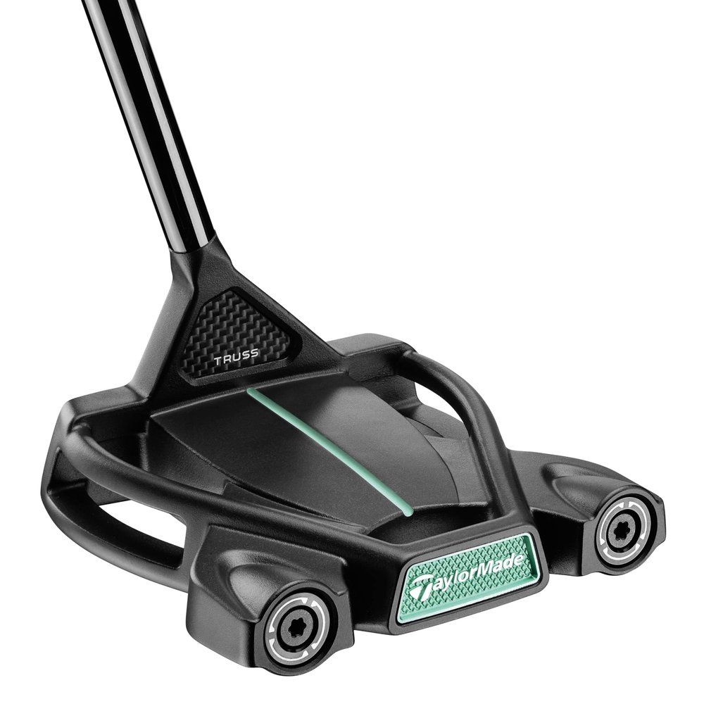 TaylorMade Spider Tour Truss TM2 WO 33IN(ICE MINT) Spider Tour Truss Putter Ladies RH Truss Center, Black, N0773125