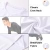 3 Pack Mens Compression Shirts Athletic Long Sleeve Sports Running Tops Workout Baselayer Undershirts view 4