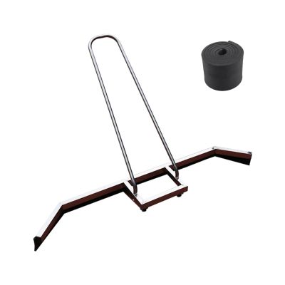 HEARSO Court Water Pusher, Easy to Assemble Stainless Steel Tennis Court Squeegee Rain Shuttle Broom, Suitable for Basketball Courts, Tennis Courts, Parking Lots (Color : Style 2)