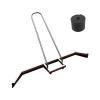 HEARSO Court Water Pusher, Easy to Assemble Stainless Steel Tennis Court Squeegee Rain Shuttle Broom, Suitable for Basketball Courts, Tennis Courts, Parking Lots (Color : Style 2) view 1