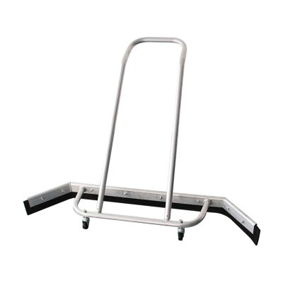 HEARSO Court Water Pusher, Stainless Steel Tennis Court Squeegee Rain Shuttle Broom EVA Push Water Adhesive Strip, Suitable for Basketball Courts and Tennis Courts, 346159