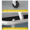 HEARSO Court Water Pusher, Stainless Steel Tennis Court Squeegee Rain Shuttle Broom EVA Push Water Adhesive Strip, Suitable for Basketball Courts and Tennis Courts, 346159 view 4