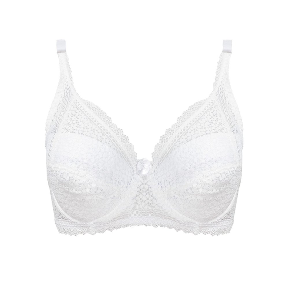 asntrgd Bras for Elderly Women with Sagging Breasts Front-Close Wire Free Supportive Bras Full Coverage Push Up Lifting Bra