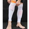 Bestgift Knee High Soccer Thigh Protectors Breathable Soft Sports Calf Socks Long Calf Socks Blue L view 4