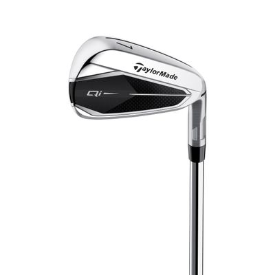 TaylorMade Qi LH#6-PW NS910 S Cue Eye Iron Men's N.S.PRO 910GH LH Flex: S Set Configuration: #6-PW, Silver, M1708609