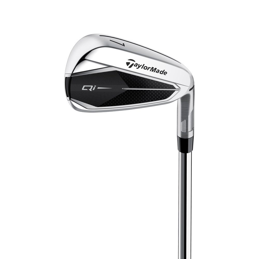 TaylorMade Qi LH#6-PW NS910 S Cue Eye Iron Men's N.S.PRO 910GH LH Flex: S Set Configuration: #6-PW, Silver, M1708609