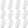 Aroveea Baby Toddler Socks Grip Non Slip Boys Girls Cotton 12 Pack for 5-7 Years Kids Ankle Cute Socks 6M-7Years view 1