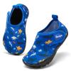 Racqua Toddler Boys Girls Water Shoes Slip-On Quick Dry Aqua Kids Shoes Barefoot Breathable Swim Lightweight Beach Shoes Toddler Blue Dinosaur 10 view 3
