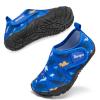 Racqua Toddler Boys Girls Water Shoes Slip-On Quick Dry Aqua Kids Shoes Barefoot Breathable Swim Lightweight Beach Shoes Toddler Blue Dinosaur 10 view 4