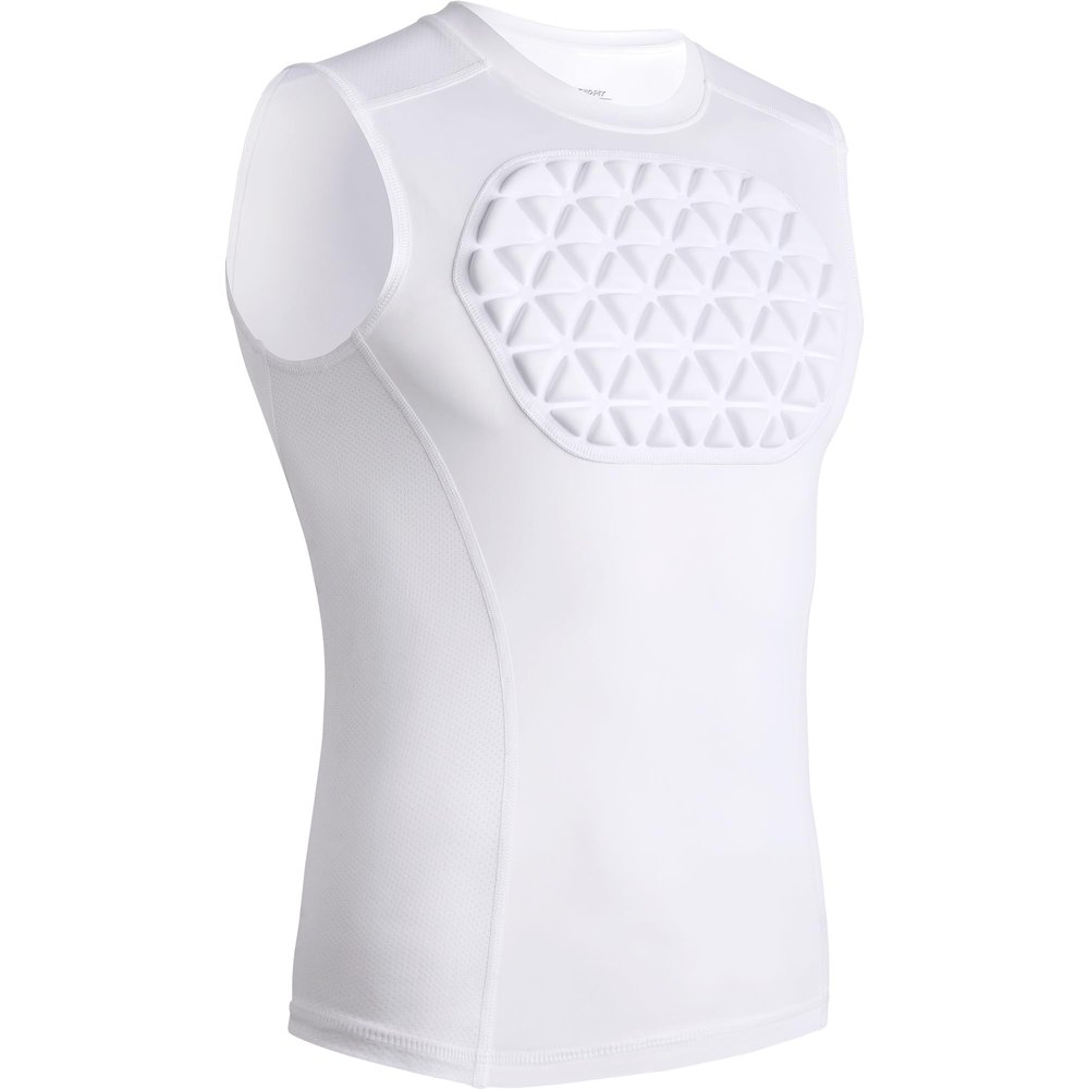 Legendfit Adult Baseball Football Chest Protector Padded Compression Shirt Support Softball Lacrosse Heart Sternum Guard