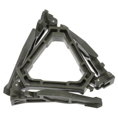 Yardwe Folding Gas Tank Bracket for Camping Propane Tank Holder Fixed Bracket Tripod Stabilization