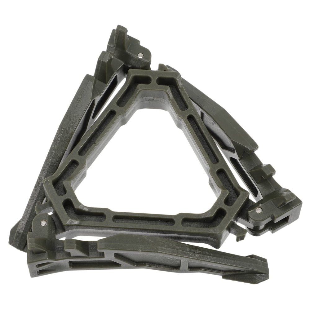 Yardwe Folding Gas Tank Bracket for Camping Propane Tank Holder Fixed Bracket Tripod Stabilization