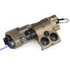 Metal ML C+ Box Laser Sightswith IR Laser + Red/Green/Blue Laser Sight + IR Fill Light + Strobe/Momentary/Constant Modes Whitelight LED 220 Lumens Flashlight (Blue Laser DE (Metal)) view 1