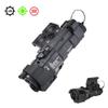 Plastic ML C+ Box Laser Sightswith IR Laser + Red/Green/Blue Laser Sight + IR Fill Light + Strobe/Momentary/Constant Modes Whitelight LED 220 Lumens Flashlight (Green Laser BK (Plastic)) view 2