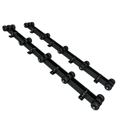 Doniks Heavy Duty Boat Trailer Roller,Steel Bottom Support,Withstand 2000 LBS Boat Storage Trailer,Trailer Roller,Heavy Duty Boat standsfor Dinghy,Sailboat