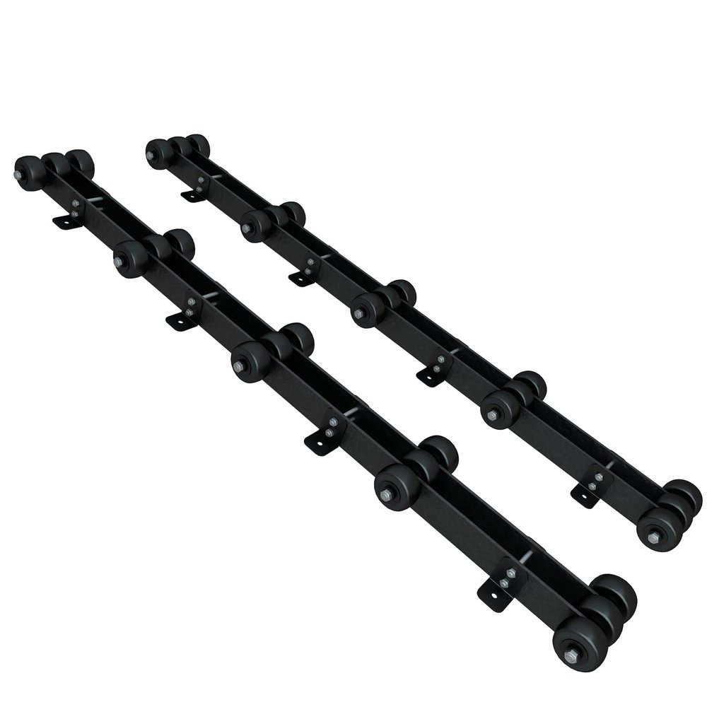Doniks Heavy Duty Boat Trailer Roller,Steel Bottom Support,Withstand 2000 LBS Boat Storage Trailer,Trailer Roller,Heavy Duty Boat standsfor Dinghy,Sailboat