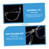 Yardwe 2pairs Fog Cycling Glasses Lightweight Safety for Riding Eye Protector for Outdoor Sports Unisex Biking Sunglasses view 4