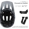 BATFOX Bike Helmet Mountain Bike Helmets for Men Women Adults MTB Bicycle Cycling BMX Bike Helmet(Orange,L(55-59CM)) view 4