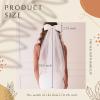 YAEISM Bridal Bow Veils Mesh Wedding Veil Clip Satin Bow Bachelorette Veil Double Layers Tulle Hair Clip Party Decorations Short Veil for Women Girls view 3