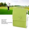 OUKENS Golf Rangefinder Case, Waterproof Universal Range Finder Carry Bag with Belt Clip Button Closure,Golf Rangefinder Hard Shell Case Green White view 3