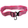 KEDMOT High Visibility Reflective Sash Hi-Visible Reflective Belt Adjustable Reflective Running Gear with Carabiner for Walking at Night (Rose red) view 1