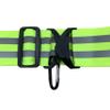 KEDMOT High Visibility Reflective Sash Hi-Visible Reflective Belt Adjustable Reflective Running Gear with Carabiner for Walking at Night (Rose red) view 3