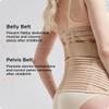 KUB 2 in 1 postpartum back support belly band, c section recovery belly binder for pelvis, lumbar, waist pain relief, abdominal belly wrap, girdle for breastfeeding women, Large view 3