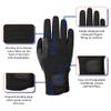 ChinFun Kids Leather Insulated Horse Riding Gloves Breathable Children Equestrian Gloves Anti-Slipping Horseback Mitts Black S view 3
