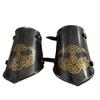 Steel Early Medieval Knight Bracer Armor 18 Gauge Wearable Costume view 1