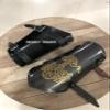 Steel Early Medieval Knight Bracer Armor 18 Gauge Wearable Costume view 4