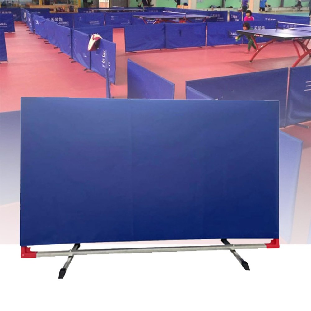 YLQFGUVWK Table Tennis Backstop Competition Fence Obstacle Block Surrounding The Court, Oxford Cloth Detachable Barrier Wall Portable Temporary Partition Screen (Size : 140x75CM-4PCS)