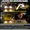 Joopin Anti Glare Night Driving Glasses for Men Women, Vintage Aviation Night Vision Glasses UV Protection, Classic Metal Yellow Shades view 3