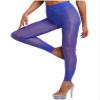 Agoky Women's Tights High Waist Pantyhose Hosiery Seamless Silk Tights Zipper Crotch Footed Tights Royal Blue&Footless X-Large view 2