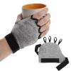 Zipcase Large Size Weighted Gloves for Tremors, 1/2lb, Right, Gray view 1